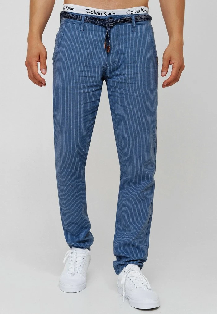 INDICODE JEANS ARONA - Chino - China Blue 1 INDICODE JEANS ARONA - Chino - China Blue