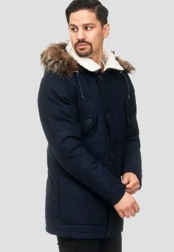 INDICODE JEANS BAYNES - Veste D'hiver - Navy 11 INDICODE JEANS BAYNES - Veste D'hiver - Navy -INDICODE Ventes 0101a688040e4ca88ebfab0cf92b65f6