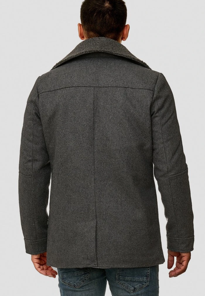 BASIRE - Manteau classique - raven INDICODE JEANS BASIRE - Manteau Classique - Raven -INDICODE Ventes 016ce6ddee6d42bbad54e82b4d7c3d2f