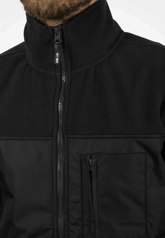 INDICODE JEANS IDBIRCH - Veste Polaire - Black 4 INDICODE JEANS IDBIRCH - Veste Polaire - Black â Image 4