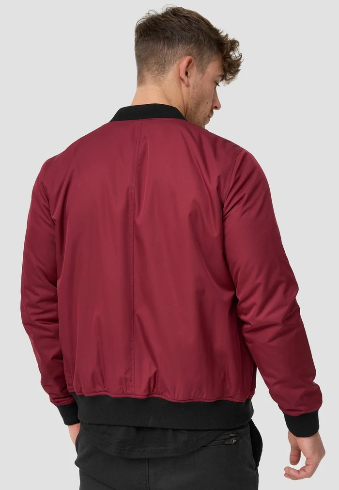 Blouson Bomber - bordeaux INDICODE JEANS Blouson Bomber - Bordeaux -INDICODE Ventes 01e8982ac0094421b52bf0591460d563