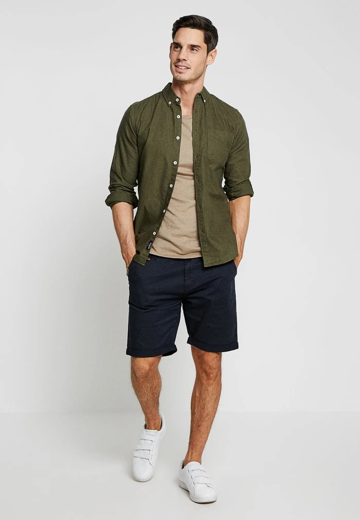 CONER - Short - navy INDICODE JEANS CONER - Short - Navy -INDICODE Ventes 0229803c287c4dc59ed5a67b48245a32