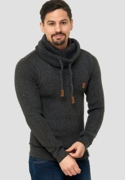 INDICODE JEANS KESHAWN - Pullover - Anthrazit