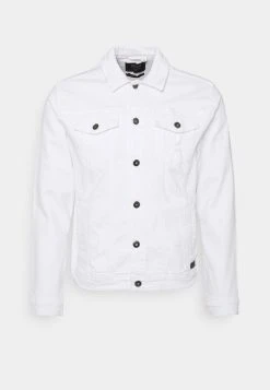 INDICODE JEANS GLENALVON - Veste En Jean - Offwhite
