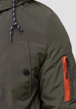 INDICODE JEANS LEICESTER - Veste D'hiver - Dark Green -INDICODE Ventes 03e009302abe4834b19d10fc22db8c10