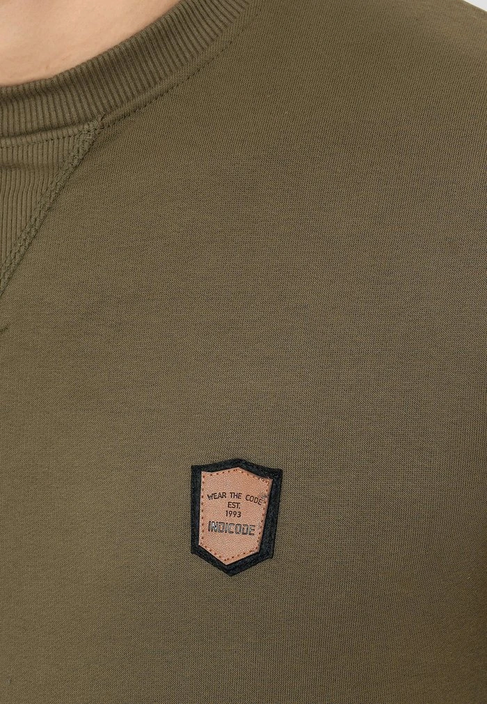 BEECHEN - Sweatshirt - army INDICODE JEANS BEECHEN - Sweatshirt - Army -INDICODE Ventes 041b3f1a7144494c82638253f86585d1