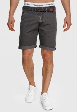 INDICODE JEANS Short - Pewter