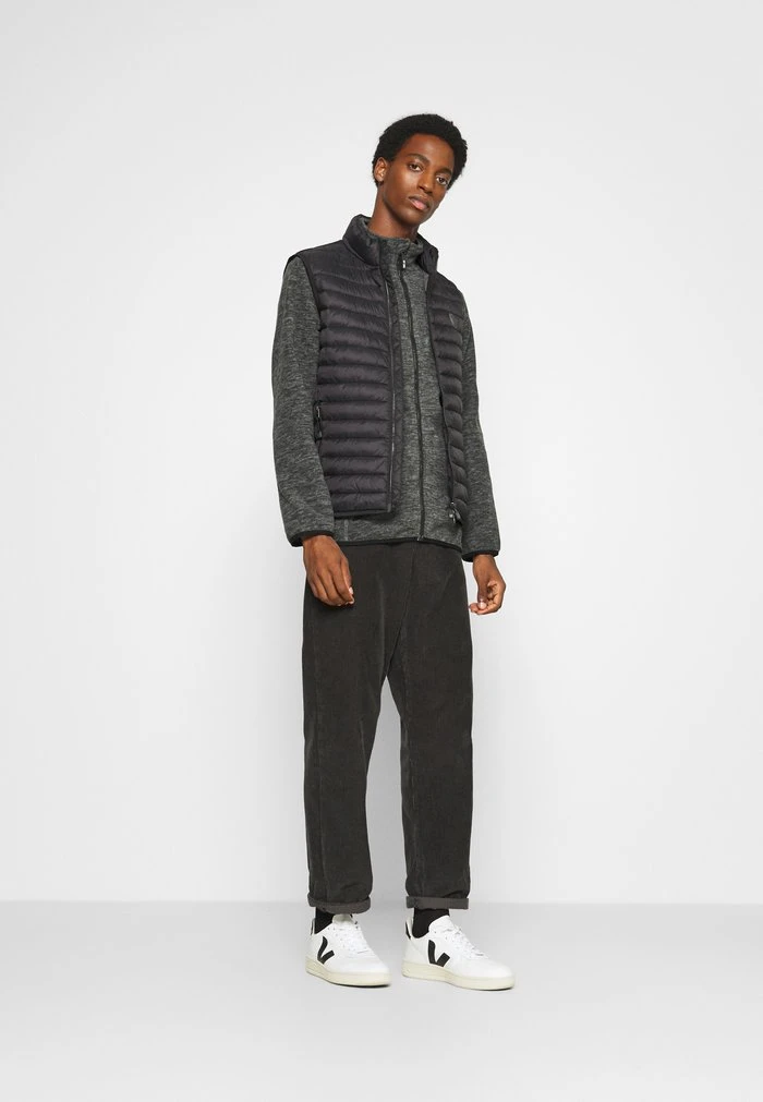 INDICODE JEANS BRYANT - Veste Polaire - Charcoal Mix 2 INDICODE JEANS BRYANT - Veste Polaire - Charcoal Mix – Image 2