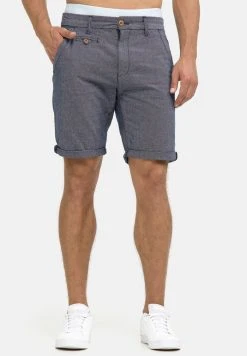 INDICODE JEANS CASUAL FIT - Short - Blue Denim