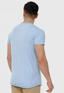 INDICODE JEANS T-shirt Imprimé - Blue Wave -INDICODE Ventes 09f4b612aa9a4bea944386c49eb71c17