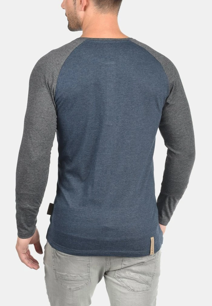 IDWINSTON - T-shirt à manches longues - navy mix INDICODE JEANS IDWINSTON - T-shirt à Manches Longues - Navy Mix -INDICODE Ventes 09f6cc83adbb4783acf181fd7aef3deb