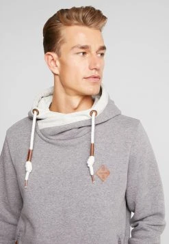 INDICODE JEANS BATCHELOR - Sweat à Capuche - Grey Mix -INDICODE Ventes 0a07470c92ae43049f728075543d7429