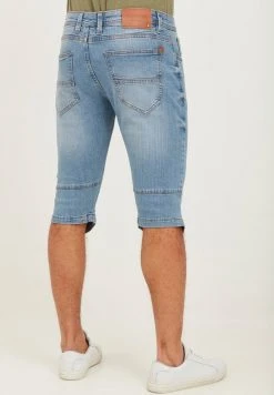 INDICODE JEANS IDQUINCE - Short En Jean - Blue Wash -INDICODE Ventes 0a1fb85682834de6b8caffb89435c729