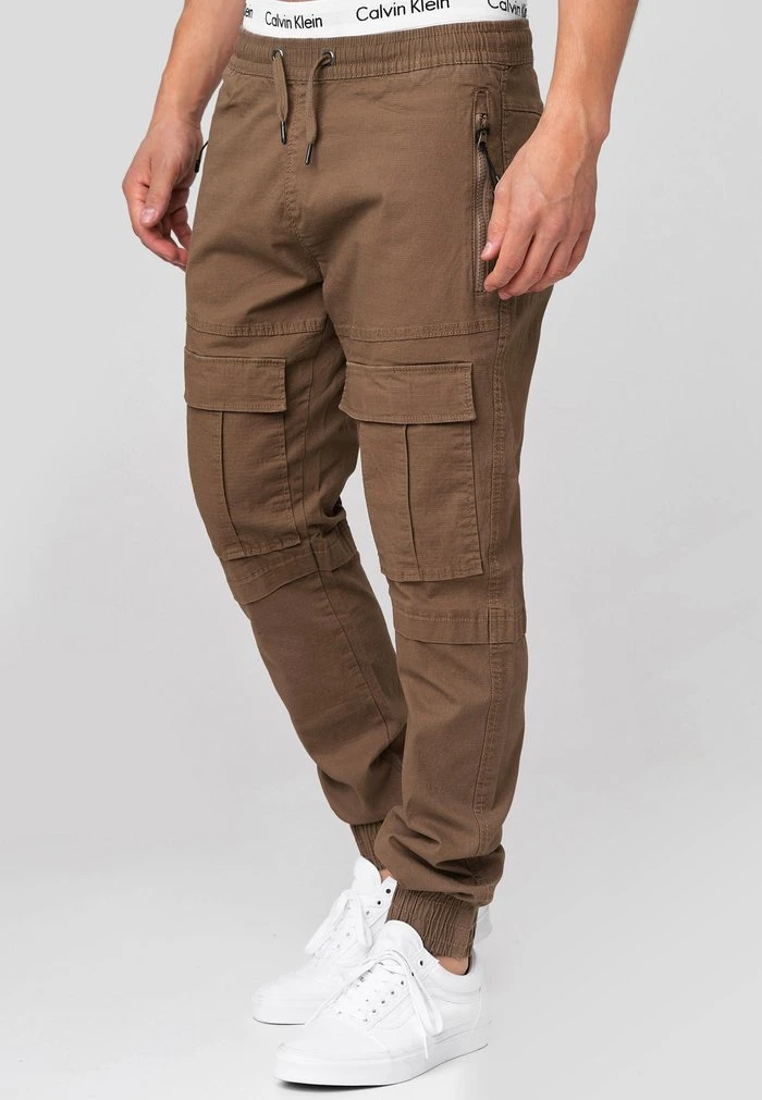 DENNIS - Pantalon cargo - cub INDICODE JEANS DENNIS - Pantalon Cargo - Cub -INDICODE Ventes 0b675be14a3b4976a52a2c4b2296fd40