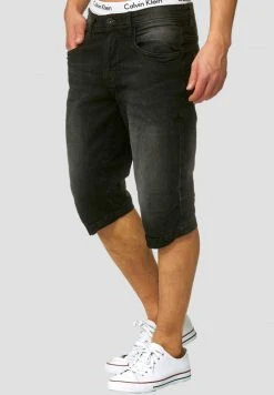 INDICODE JEANS Short En Jean - Black