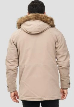 INDICODE JEANS Veste D'hiver - Mottled Dark Grey -INDICODE Ventes 0c65caebaac8405ca906d0ebcffc521f