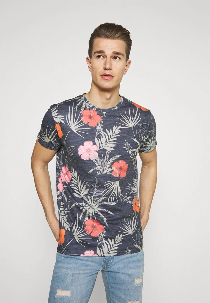 CADIZ BRILIANT - T-shirt imprimé - navy INDICODE JEANS CADIZ BRILIANT - T-shirt Imprimé - Navy -INDICODE Ventes 0dc1f74d7d9f459d95cd3e66aba8a84d