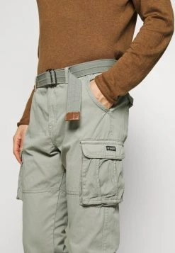 INDICODE JEANS WILLIAM - Pantalon Cargo - Light Grey -INDICODE Ventes 0e01a85b4e37445e993c5ca9bb4bdf41