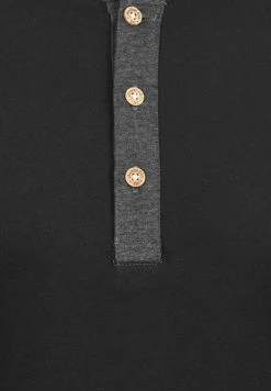 INDICODE JEANS IDWINSTON - T-shirt à Manches Longues - Metallic Black -INDICODE Ventes 0e0758cbe8fd4fcb86abc6df6009b6a7