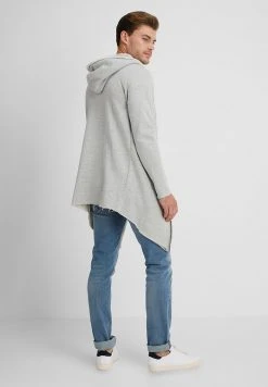 INDICODE JEANS BREKSTAD - Sweat à Capuche Zippé - Light Grey Mix -INDICODE Ventes 0fe9724016c84504966509a766821d12