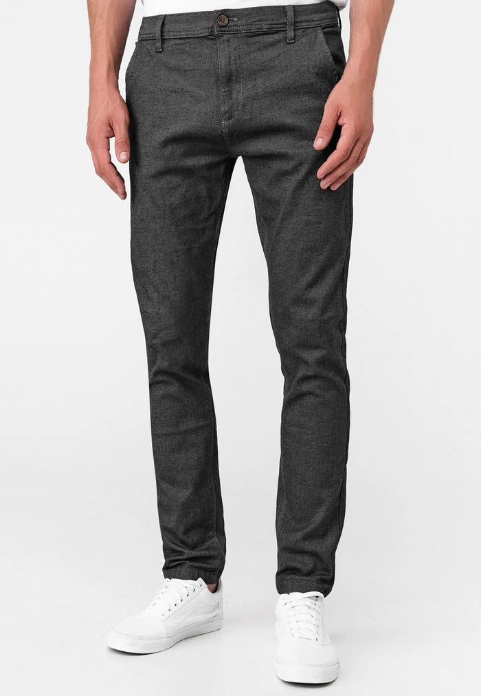 INDICODE JEANS BUCKNER - Chino - Pewter 1 INDICODE JEANS BUCKNER - Chino - Pewter