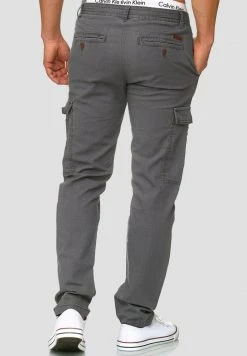 INDICODE JEANS Pantalon Cargo - Iron -INDICODE Ventes 10a83e0c44914297b7f0f5c78d1ed846