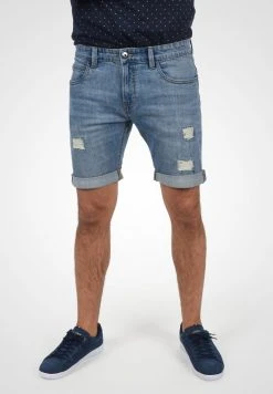 INDICODE JEANS IDHALLOW - Short En Jean - Blue Wash