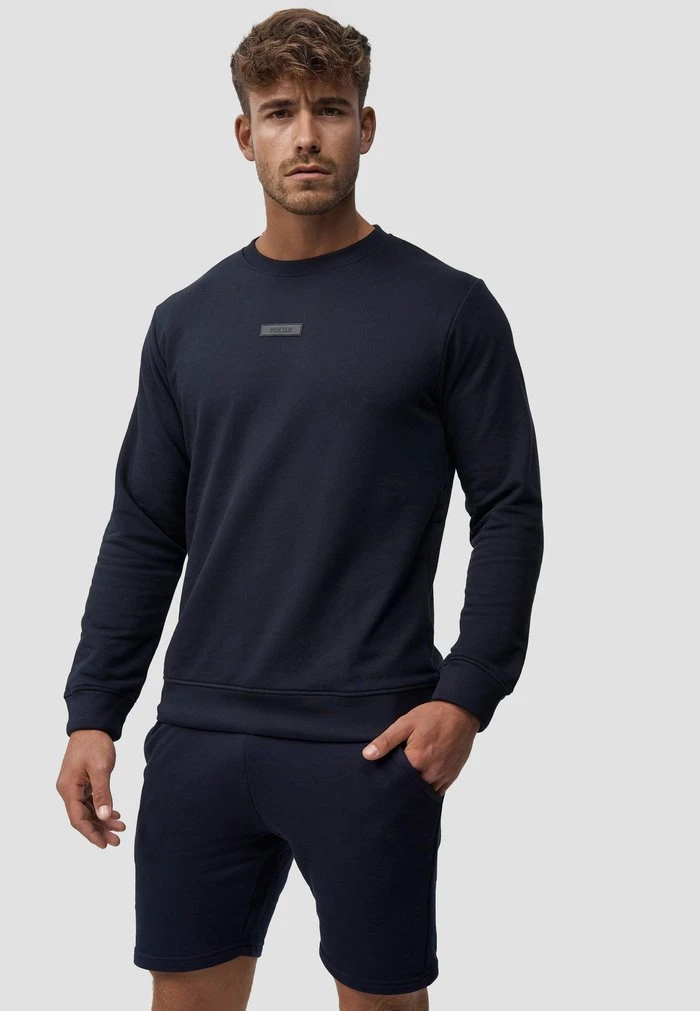 BAXTER - Sweatshirt - navy INDICODE JEANS BAXTER - Sweatshirt - Navy -INDICODE Ventes 1134272f4a714e0ca9951823113d0f67