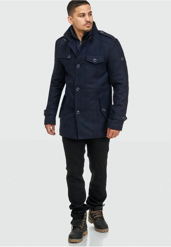 BRANDAN - Manteau court - dark blue INDICODE JEANS BRANDAN - Manteau Court - Dark Blue -INDICODE Ventes 120d30ff67b945888ee44afe87e41d18