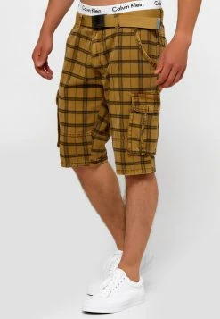 INDICODE JEANS BLIXT - Short - Amber Check -INDICODE Ventes 12235c78ae4d4ba5911e70d89fcacaf6