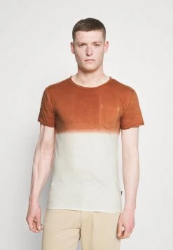 INDICODE JEANS HESS - T-shirt Imprimé - Rootbeer