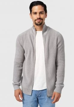 INDICODE JEANS DODSON - Gilet - Lt Grey Mix