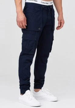 INDICODE JEANS Pantalon Cargo - Navy 4 INDICODE JEANS Pantalon Cargo - Navy -INDICODE Ventes 13d81f47bb694ed9b1a4195929f60c13