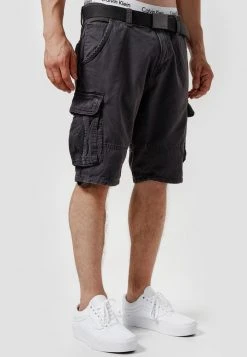 INDICODE JEANS MONROE - Short - Raven 3 INDICODE JEANS MONROE - Short - Raven -INDICODE Ventes 13fc3a9b9b984222bde7e87ecdb94090