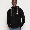 INDICODE JEANS QUINBY - Sweat à Capuche Zippé - Black