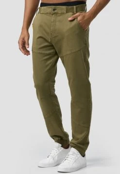 INDICODE JEANS ZANNES - Jean Slim - Dark Olive -INDICODE Ventes 154f886eb429448e94e90ae1712d40ee
