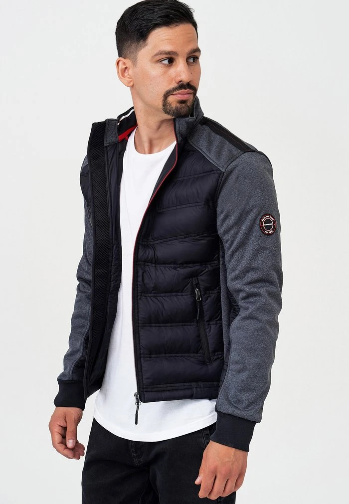 ALTERIO - Veste mi-saison - black INDICODE JEANS ALTERIO - Veste Mi-saison - Black -INDICODE Ventes 15fe0b14d3094fabb8754c15078bfa2f