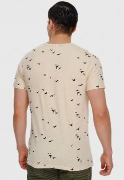 INDICODE JEANS MCFARLAND - T-shirt Imprimé - Ecru Mix 2 INDICODE JEANS MCFARLAND - T-shirt Imprimé - Ecru Mix -INDICODE Ventes 1685d9f32f084ba7bbf4e78c8e6f452f