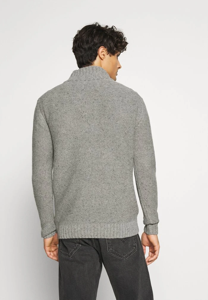 RICH - Pullover - light grey melange INDICODE JEANS RICH - Pullover - Light Grey Melange -INDICODE Ventes 16f856c37f7f48609a165d62a361c6a0