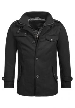 INDICODE JEANS BRANDAN - Manteau Court - Black -INDICODE Ventes 172b1e47e920455287e5180efd5979d0