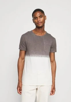 INDICODE JEANS HESS - T-shirt Imprimé - Pewter