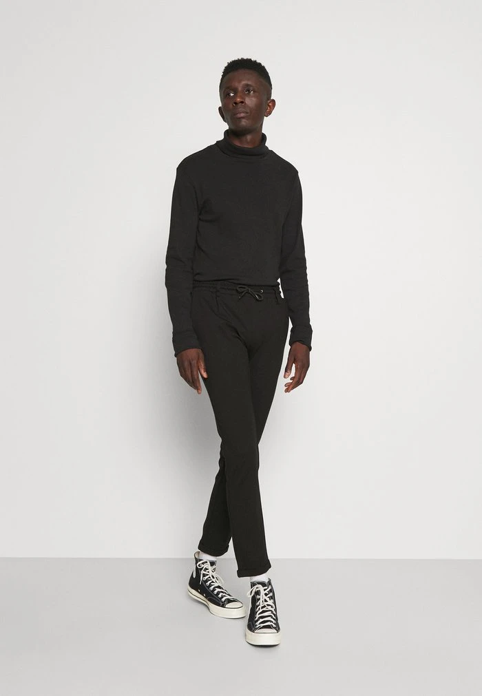 INDICODE JEANS EBERLEIN WITH ROLLED UP - Pantalon Classique - Black 2 INDICODE JEANS EBERLEIN WITH ROLLED UP - Pantalon Classique - Black â Image 2