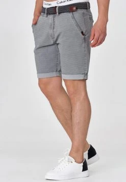 INDICODE JEANS CAEDMON - Short - Lt Grey -INDICODE Ventes 18cf2f872e12467a86686796c02d7cd0
