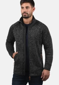 INDICODE JEANS IDLUKIN - Sweat à Capuche Zippé - Dark Gray
