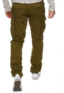 INDICODE JEANS WILLIAM - Pantalon Cargo - Green -INDICODE Ventes 19bf1ed91f614120b0e7bb1f51e8b4dd