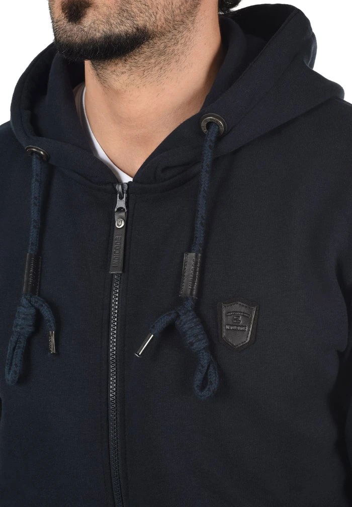 IDBARNHILL - Sweat à capuche zippé - navy INDICODE JEANS IDBARNHILL - Sweat à Capuche Zippé - Navy -INDICODE Ventes 1c54098962ec437cb6f28222074d2f34