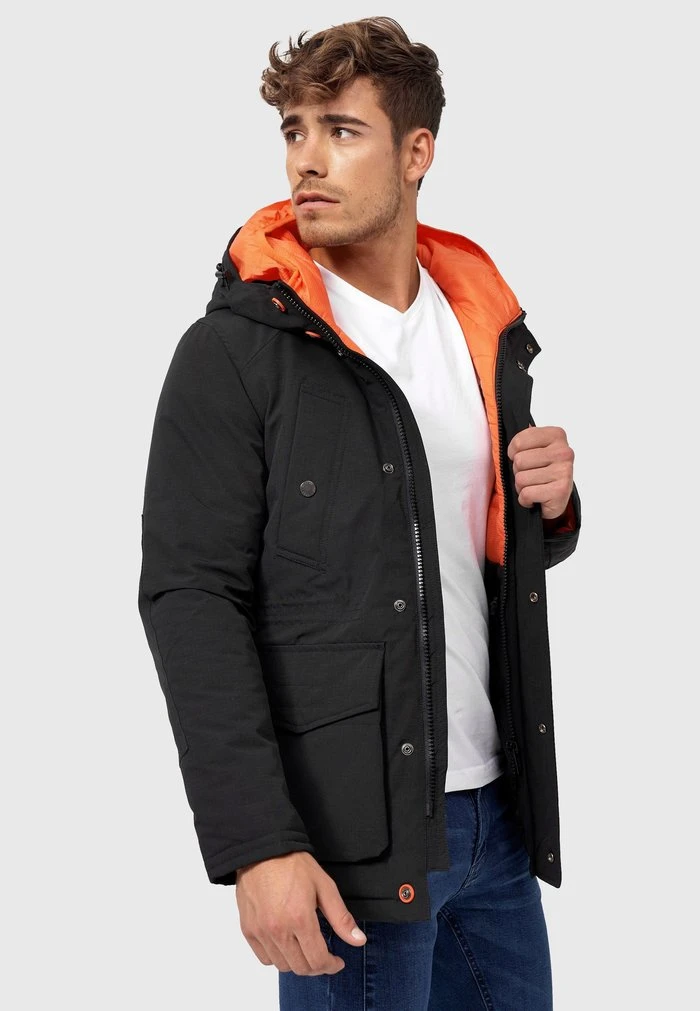 INDICODE JEANS WATERS - Parka - Black 8 INDICODE JEANS WATERS - Parka - Black – Image 8