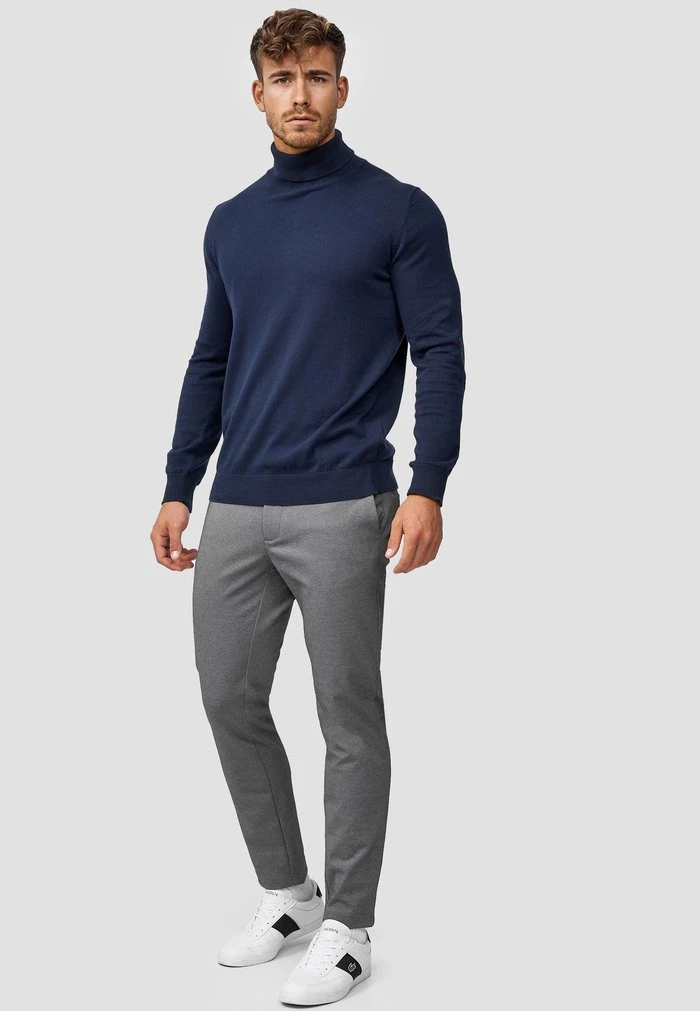 GATES - Pullover - navy INDICODE JEANS GATES - Pullover - Navy -INDICODE Ventes 1f8f226650f84632beca1126f8fc554c