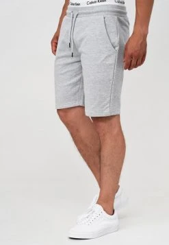 INDICODE JEANS ECKERD - Short - Lt Grey Mix -INDICODE Ventes 20ca3ba0ed044381b54fb5fb965591b4