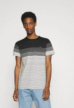 INDICODE JEANS MANNING - T-shirt Imprimé - Black